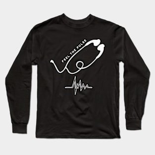 EchoStyle: Feel the Pulse, Hear the Wave Long Sleeve T-Shirt